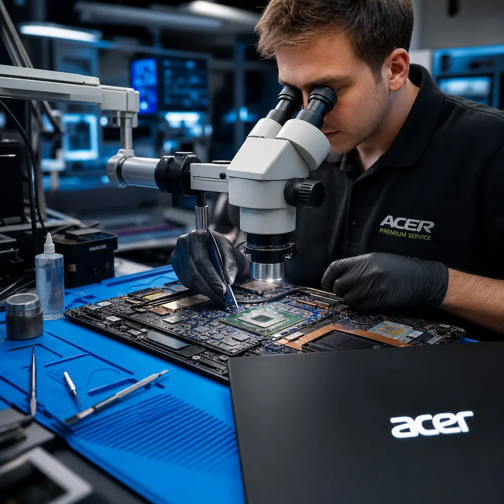 Замена видеокарты ноутбука Acer в Кстово