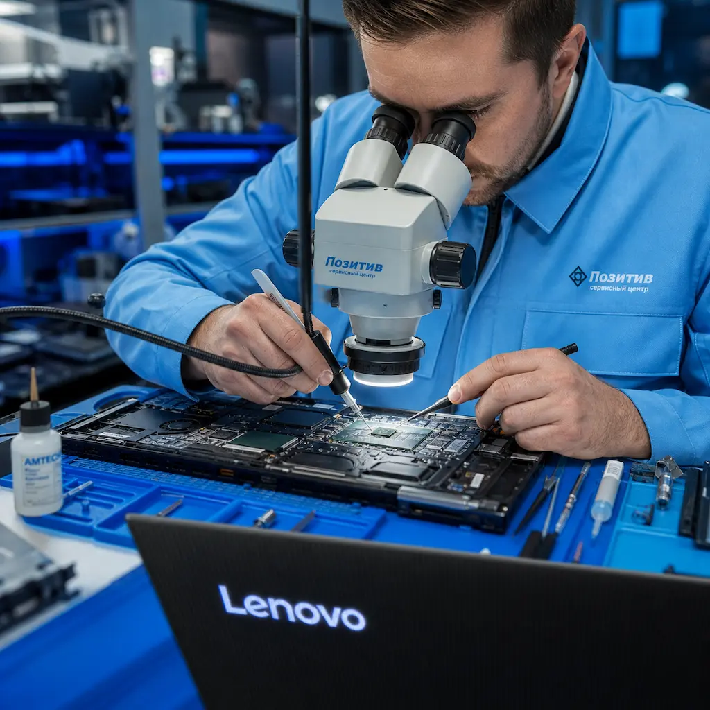 Замена видеокарты ноутбука Lenovo в Кстово
