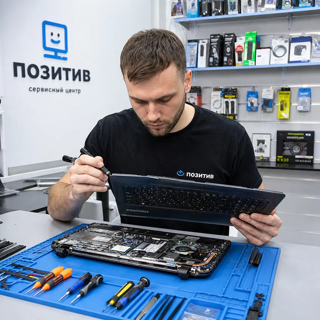 заменить клавиатуру на ноутбуке Emachines в Кстово