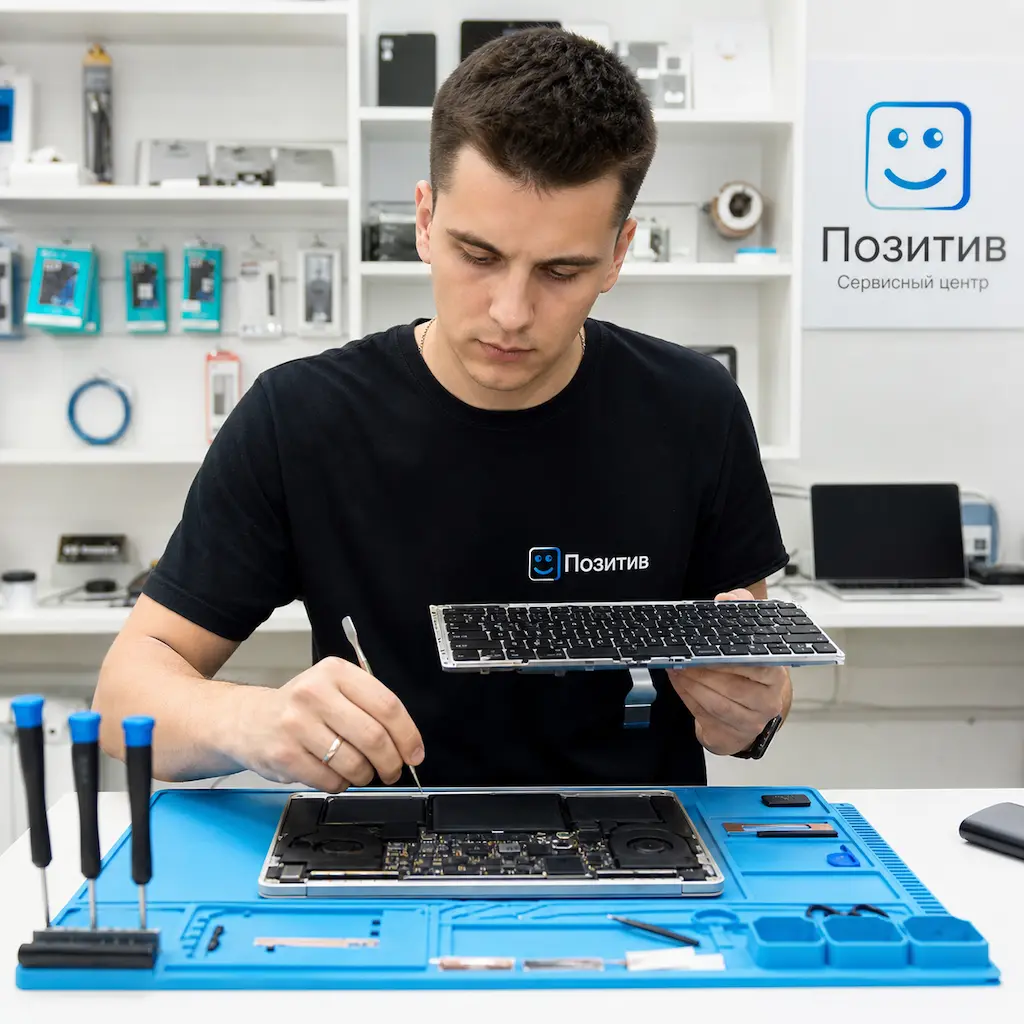 заменить клавиатуру на Apple Macbook в Кстово