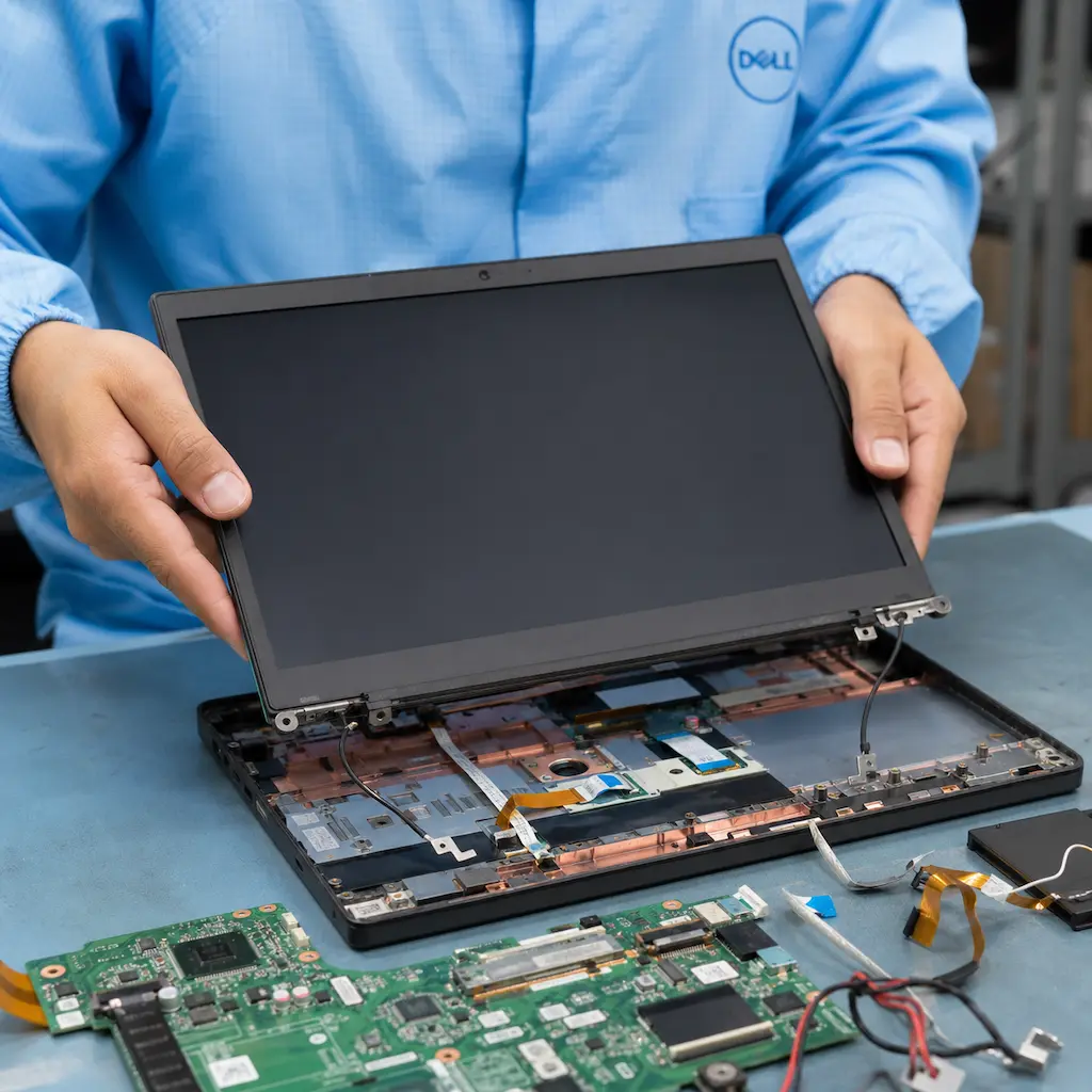 заменить матрицу ноутбука Dell в Кстово