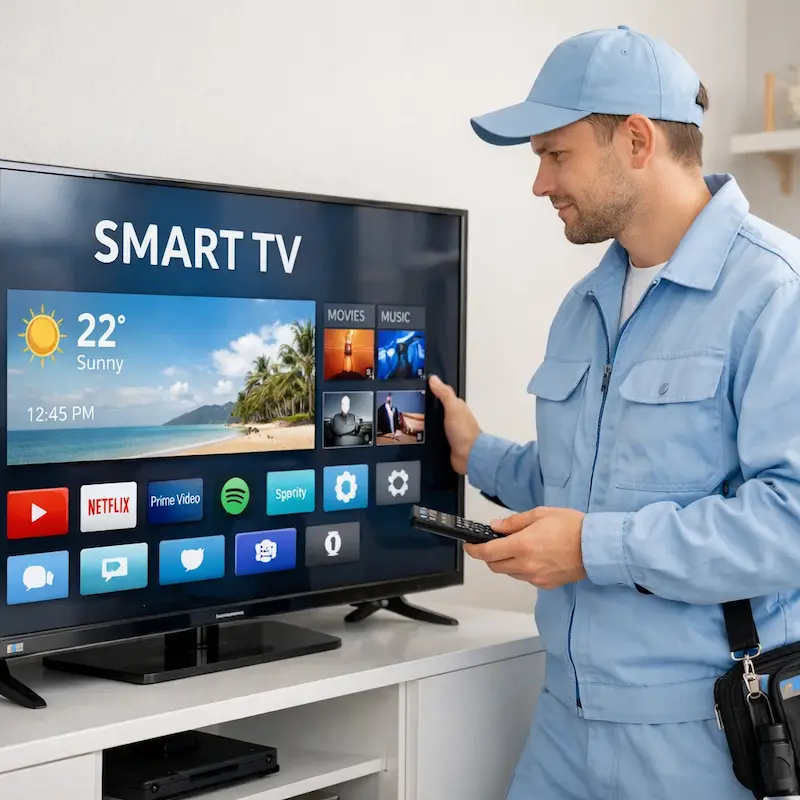 Настройка Smart TV в Кстово