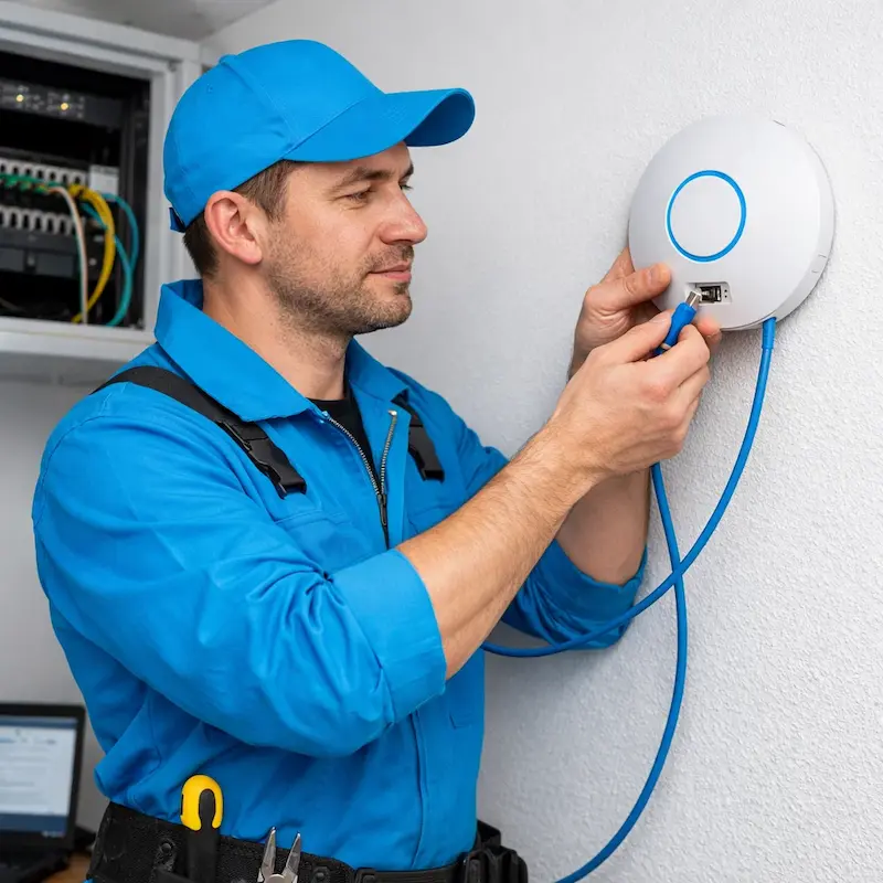 Подключение точки доступа в Кстово