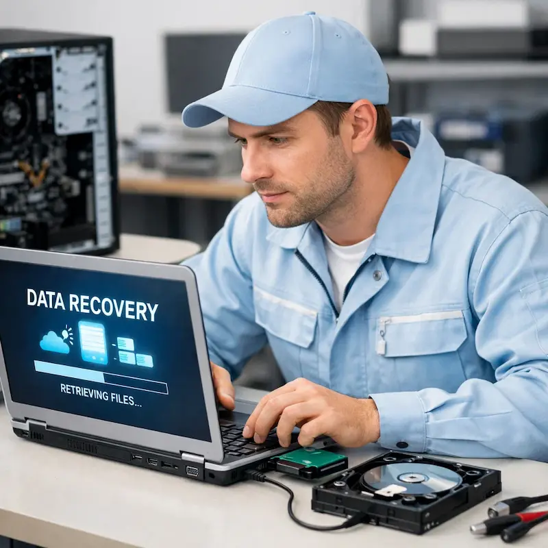 Восстановление данных и файлов в Кстово