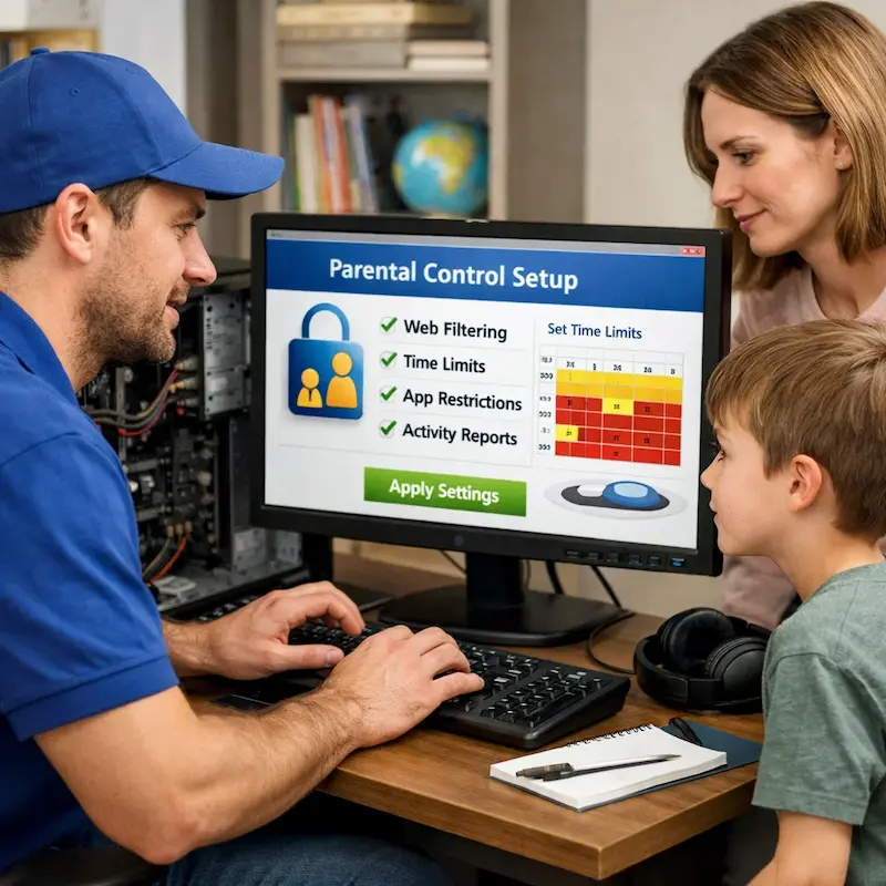 установка родительского контроля в Кстово