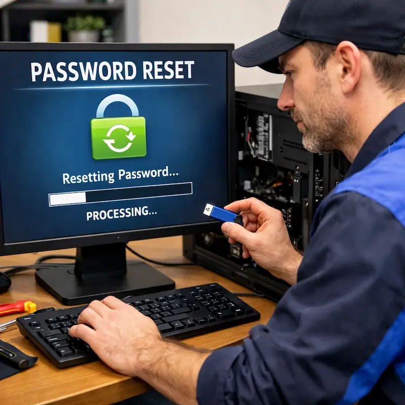 Удаление пароля на компьютере в Кстово