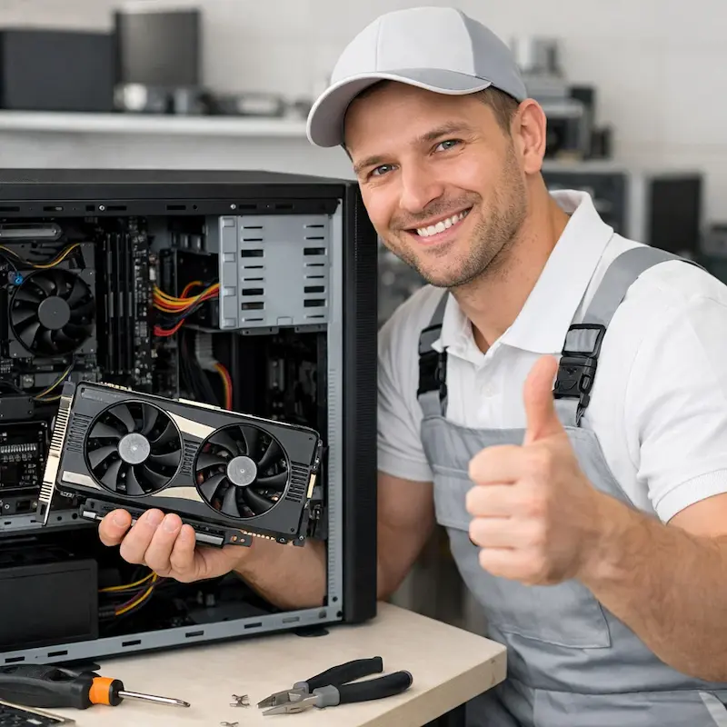 Замена видеокарты ПК в Кстово